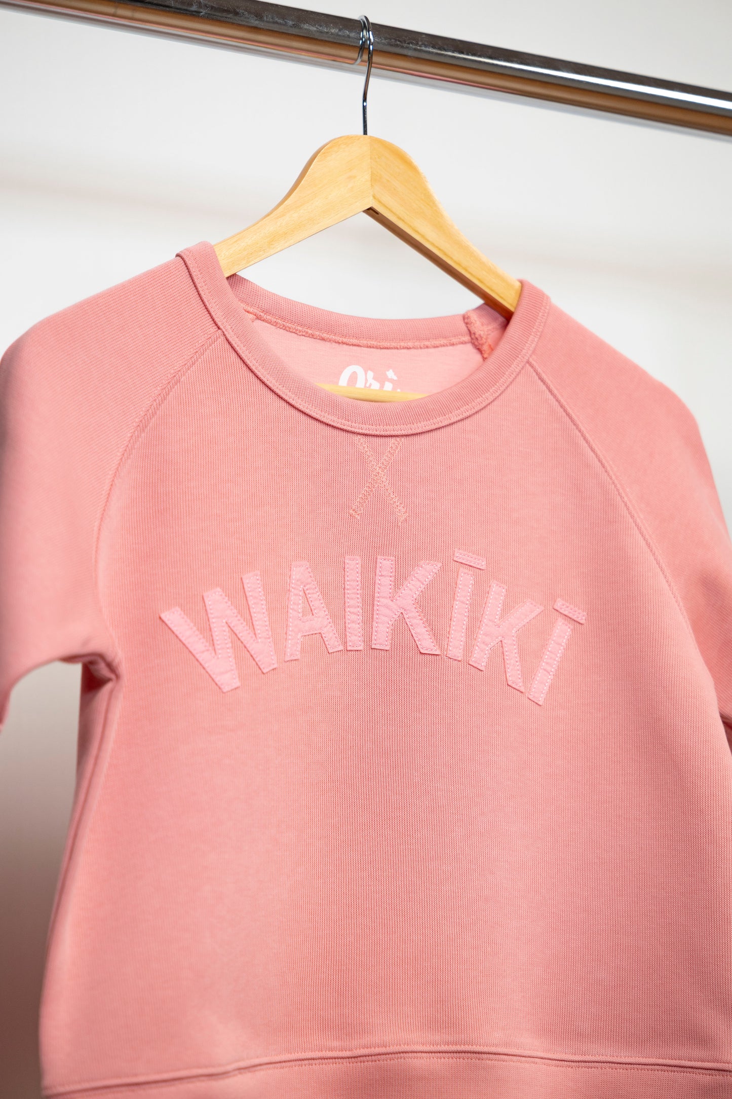 Exclusive Pink Waikīkī Raglan Shirt